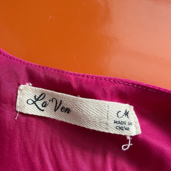 La’ Ven Hot Pink dress - Picture 5 of 5